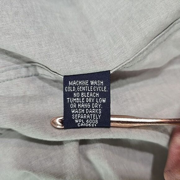 VTG Panhandle Slim SnapButton Shirt SzLg Mens Aztec SouthWestern Longsleeve DUNN - Picture 16 of 16